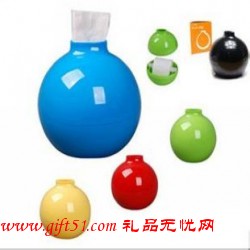 韓版炸彈紙巾筒定做 創意紙巾盒定制