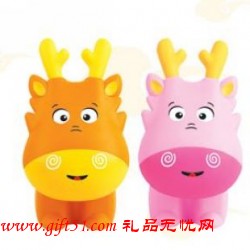 吉祥公仔龍臺(tái)燈定制 廣告禮品