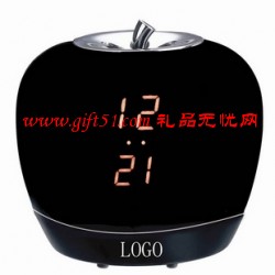 黑色蘋果形萬年歷,聲控報(bào)時(shí)萬年歷定制