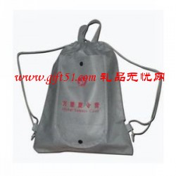 束口無(wú)紡布袋背包,學(xué)校背包